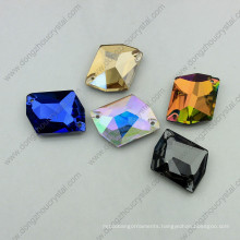Colorful Glass Stones Sew on Garment (DZ-3070)